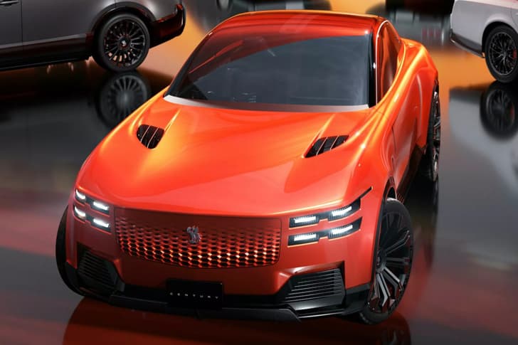 toyota century coupe in studio