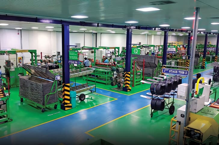 Eurogrip tyre factory plant shot