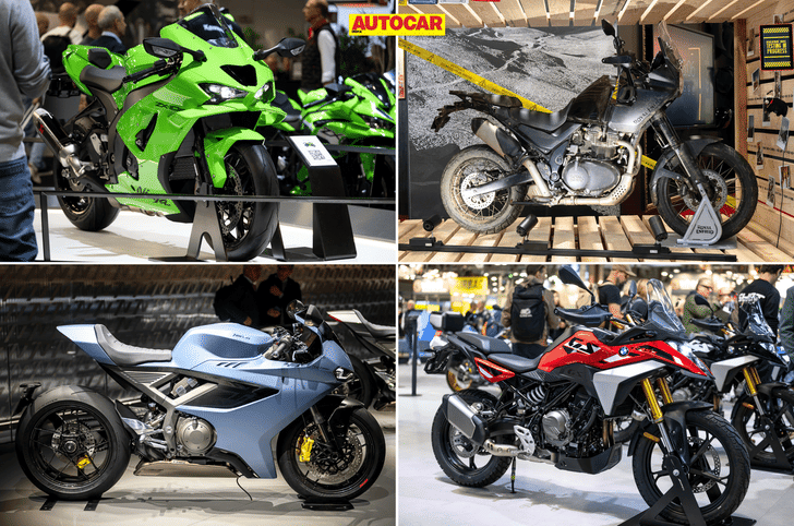 EICMA Collage of motorcycles picture
