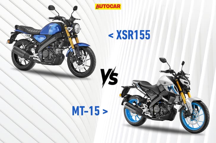 Yamaha XSR155 vs MT-15: price and differences explained