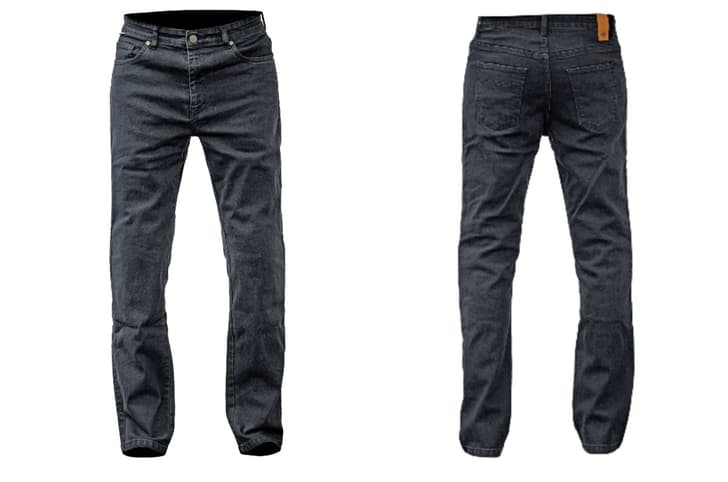 Viaterra Austin jeans in studio