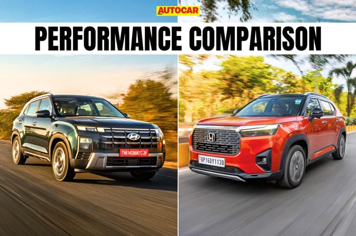 Hyundai Creta vs Honda Elevate CVT performance comparison Hyundai Creta vs Honda Elevate CVT performance comparison