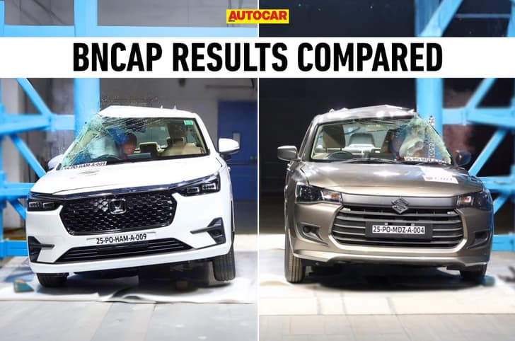Honda Amaze vs Maruti Suzuki Dzire: Bharat NCAP results compared Honda Amaze vs Maruti Suzuki Dzire: Bharat NCAP results compared
