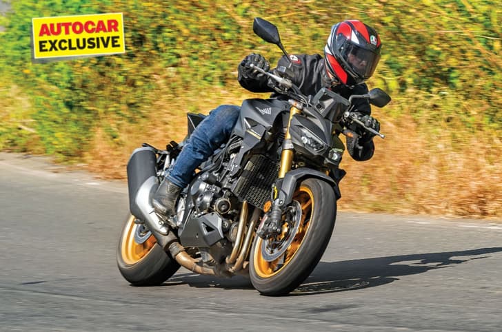 Honda CB1000 Hornet SP cornet shot on road