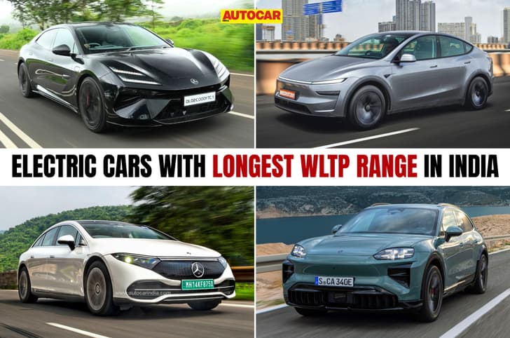 Top 10 premium EVs with the highest claimed range in India