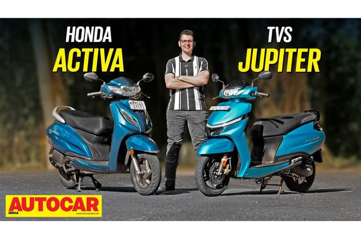Honda Activa vs TVS Jupiter comparison YT thumbnail