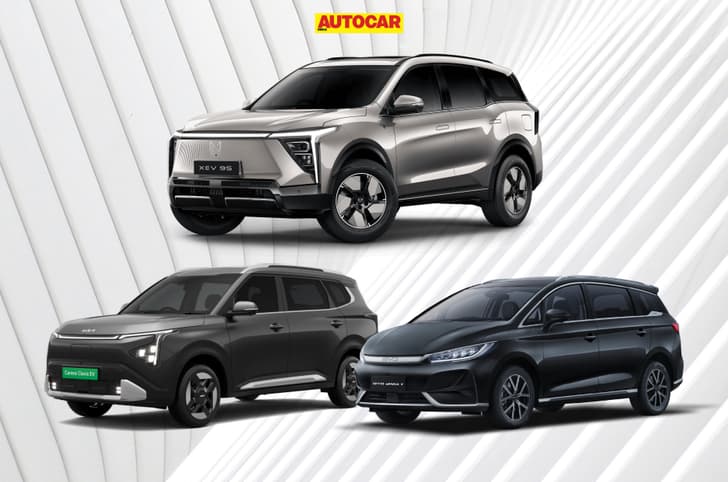 XEV 9S vs Carens Clavis EV vs eMax 7 XEV 9S vs Carens Clavis EV vs eMax 7