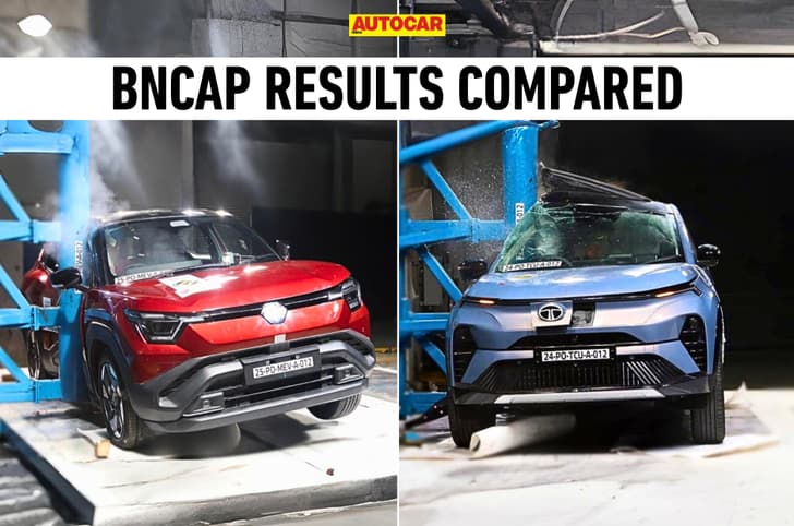 Maruti e Vitara vs Tata Curvv EV: Bharat NCAP Results Compared