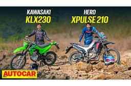 Hero Xpulse 210 vs Kawasaki KLX230 comparison video