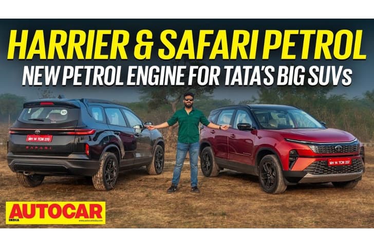 Tata Harrier and Safari petrol review video Tata Harrier and Safari petrol review video