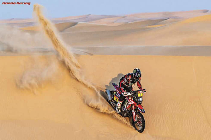 Defending Dakar champion Tobey Price put up a valiant fight  but finished 3rd.