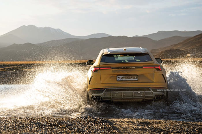 On top of the world: Lamborghini Urus to Umling La