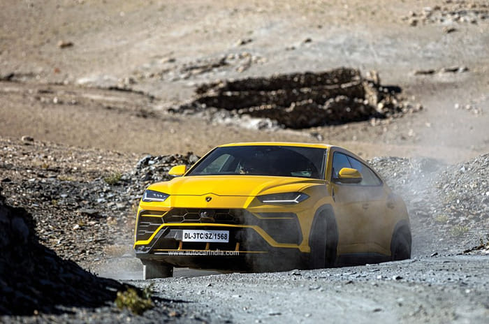 On top of the world: Lamborghini Urus to Umling La