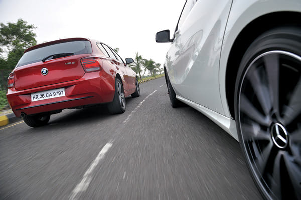 Mercedes A180 CDI vs BMW 118d diesel