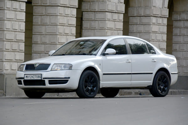 Three generations of the Skoda Superb