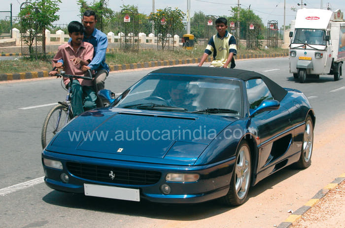 Ferraris in India: Back in the day