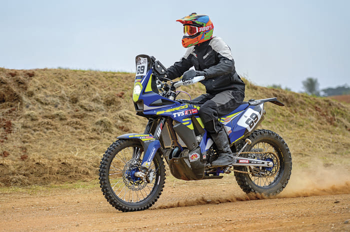 Rally ready: TVS rally bikes ride experience