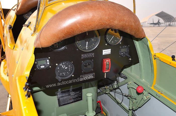 Tiger Moth cockpit