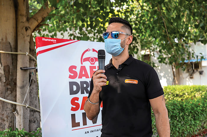 In safe hands: Mahindra road safety campaign