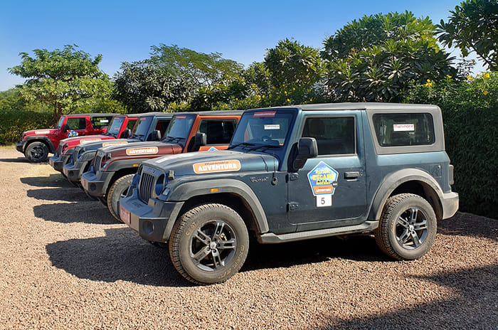 Dune bashing in the new Mahindra Thar 