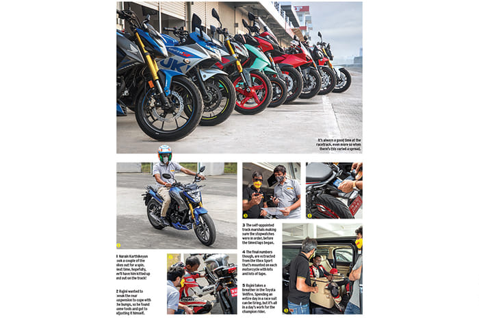 Autocar track day: India's best riding bikes 2021