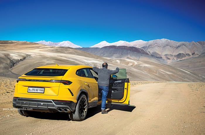 On top of the world: Lamborghini Urus to Umling La