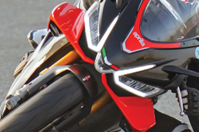 Riding Aprilia's latest superbikes in Dubai