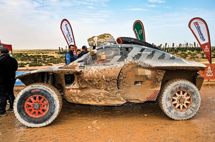 Feature: Behind the scenes of Audi’s Dakar 2023 charge