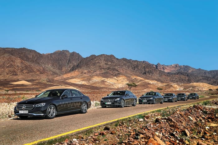 Feature: A lap of Jordan in a Mercedes Benz E Class 