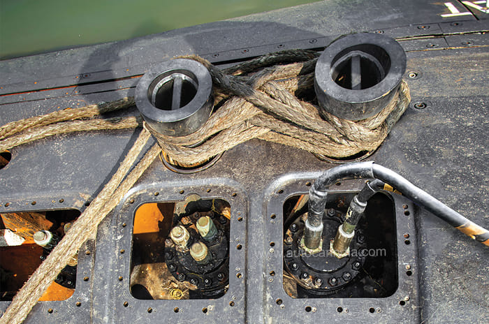 SUV vs Sub: Porsche Cayenne e-hybrid and Kalvari-class submarine