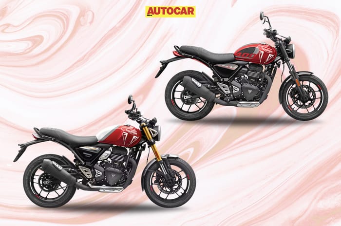 Triumph Speed 400 and Speed T4: similarities, differences