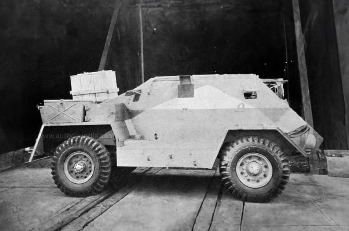 Tatanagar armoured car: the first ever Tata vehicle driven