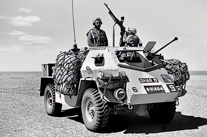 Tatanagar armoured car: the first ever Tata vehicle driven