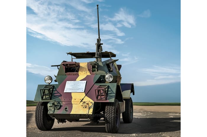 Tatanagar armoured car: the first ever Tata vehicle driven
