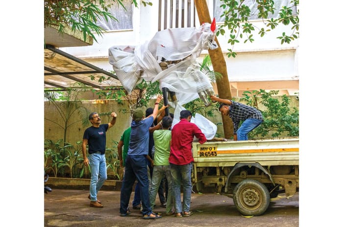 From part to art, John Abraham’s automobile art