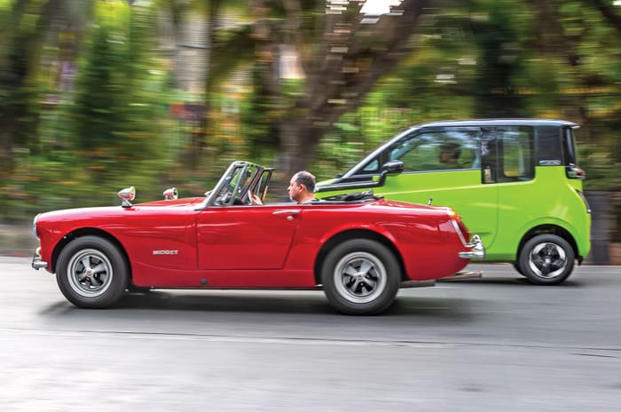 MG Comet vs Midget: When size is everything