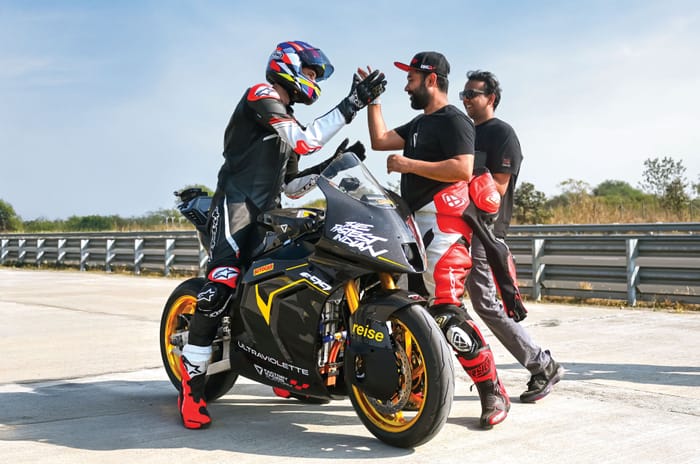 Ultraviolette F99 India top speed record set: Speed Redefined