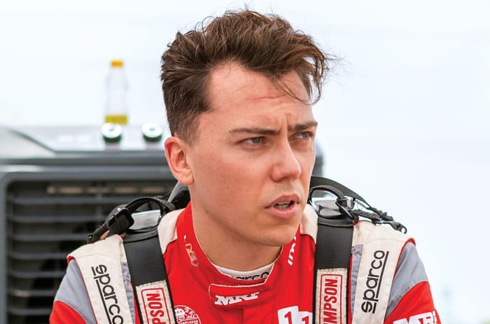 Driving the Hyundai i20 N Line rally race car