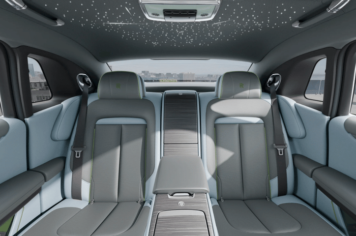 Rolls Royce Ghost starlight headliner seats
