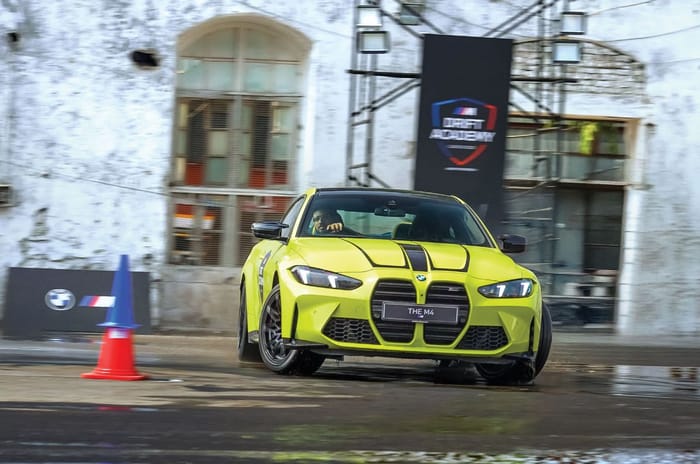 BMW Drift Academy experience: turn right to go left 