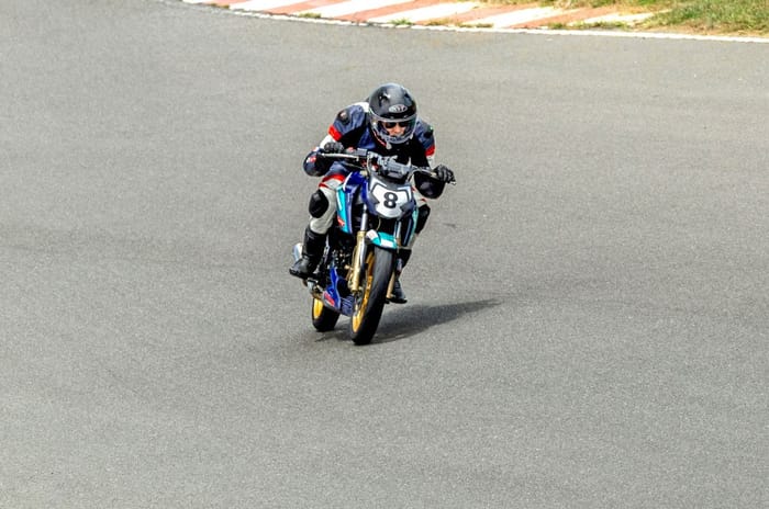 Off the line: TVS Young Media Racer programme round one