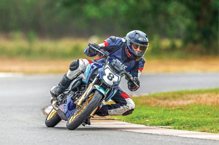 Off the line: TVS Young Media Racer programme round one