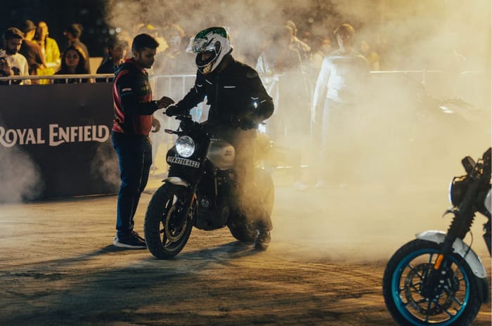 Royal Enfield GRRR Nights X Underground