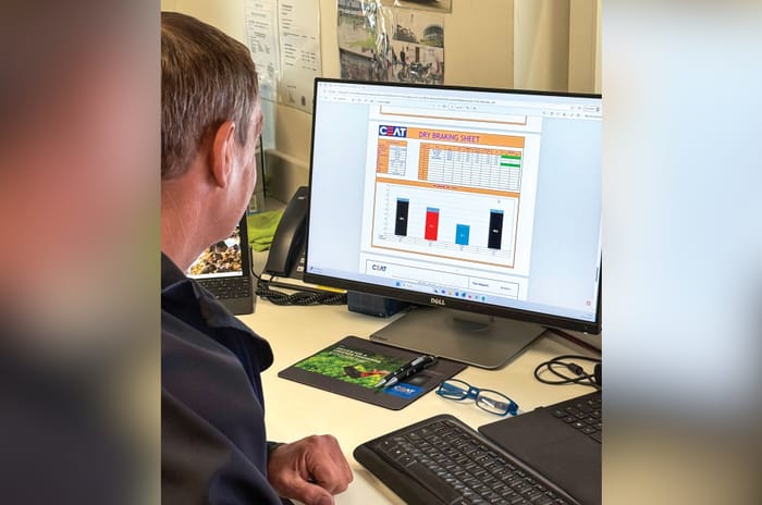 Digital simulations of tyre in a Ceat facilty