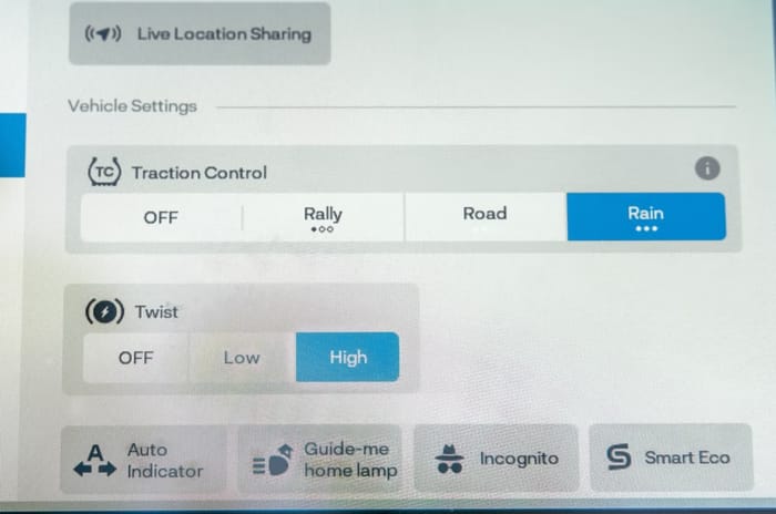 Ather 450X TFT screen Ather 450X TFT screen