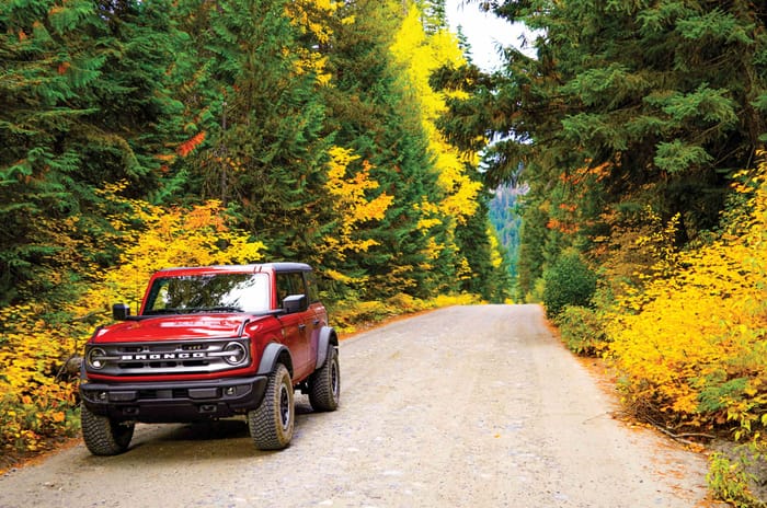 Icicle Forest Service Road no. 7600