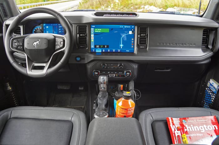 Ford Bronco interior