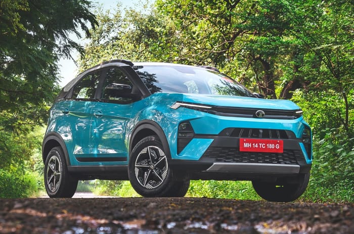 Tata Nexon CNG front right side