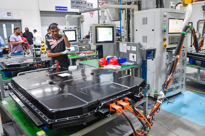 MG India battery assembly shop tour: How an EV battery is built