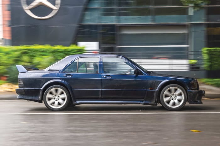 Driving a 2JZ-powered Mercedes 190: Dragon heart